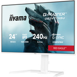 iiyama G-Master Red Eagle GB2471HSU-W1 23.8" gaming monitor Wit (mat), 2x HDMI, DisplayPort, USB-A, USB-C, 240 Hz