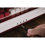 8BitDo Retro Mechanical Keyboard Fami Edition Beige, US lay-out (QWERTY), Kailh Box White, 80% (TKL)	, TKL, Bluetooth Low Energy, Wireless 2.4G, USB