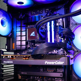 ALTERNATE Thunderstorm Pro Ryzen 7 - RX 9070 GRE gaming pc Zwart | R7 7800X3D | RX 9070 GRE | 16 GB | 1 TB SSD 