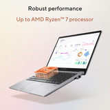 ASUS ExpertBook P1 PM1403CDA-S60200X 14"  laptop Grijs | R7 170 | Radeon 680M | 16 GB | 512 GB SSD