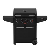 Barbecook Luca 412 gasbarbecue met kast en zijbrander Zwart