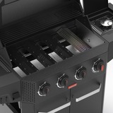 Barbecook Luca 412 gasbarbecue met kast en zijbrander Zwart
