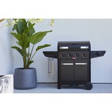 Barbecook Luca 412 gasbarbecue met kast en zijbrander Zwart