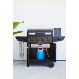 Barbecook Luca 412 gasbarbecue met kast en zijbrander Zwart