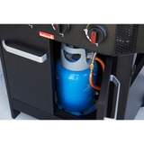 Barbecook Luca 412 gasbarbecue met kast en zijbrander Zwart