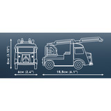 COBI Citroen Type H Pompiers Constructiespeelgoed Schaal 1:35