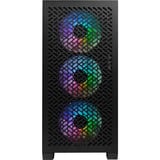 Cooler Master Elite 302 mini tower behuizing Zwart | 1x USB-A | 1x USB-C | RGB | Tempered Glass