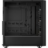 Corsair 3200D RS ARGB Black midi tower behuizing Zwart | 1x USB-A | 1x USB-C | RGB | Tempered Glass
