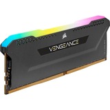 Corsair 32 GB DDR4-3200 (2x 16 GB) Kit werkgeheugen Zwart, CMH32GX4M2E3200C16, Vengeance RGB PRO SL, XMP 2.0