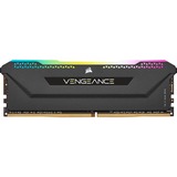 Corsair 32 GB DDR4-3200 (2x 16 GB) Kit werkgeheugen Zwart, CMH32GX4M2E3200C16, Vengeance RGB PRO SL, XMP 2.0