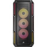 Corsair iCUE LINK 5000T LX RGB midi tower behuizing Zwart | 4x USB-A | 1x USB-C | RGB | Tempered Glass