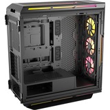 Corsair iCUE LINK 5000T LX RGB midi tower behuizing Zwart | 4x USB-A | 1x USB-C | RGB | Tempered Glass