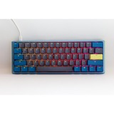 Ducky One 3 Daybreak Mini, toetsenbord Blauw/geel, US lay-out, Cherry MX RGB Speed Silver, RGB leds, PBT Double Shot, hot swap
