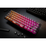 Ducky One 3 Mini Aura RGB mechanisch toetsenbord Zwart, US lay-out (QWERTY), Cherry MX Brown, 60%, ABS Double Shot, hot swap