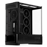 ENDORFY Aquarius 8000 Corona showcase behuizing Zwart | 2x USB-A | 1x USB-C | RGB | Tempered Glass