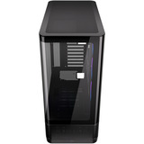 ENDORFY Aquarius 8000 Corona showcase behuizing Zwart | 2x USB-A | 1x USB-C | RGB | Tempered Glass