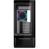ENDORFY Aquarius 8000 Corona showcase behuizing Zwart | 2x USB-A | 1x USB-C | RGB | Tempered Glass