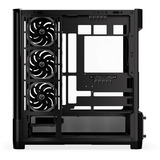 ENDORFY Aquarius 8000 Corona showcase behuizing Zwart | 2x USB-A | 1x USB-C | RGB | Tempered Glass
