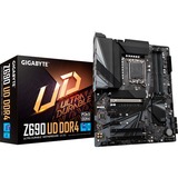 GIGABYTE Z690 UD DDR4 (rev. 1.0) , socket 1700 moederbord RAID, 2.5 Gb-LAN, Sound, ATX