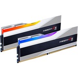G.Skill 64 GB DDR5-5600 Kit werkgeheugen Zilver, F5-5600J2834F32GX2-TZ5RS, Trident Z RGB, XMP