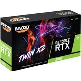 INNO3D GeForce RTX 3060 8GB TWIN X2 grafische kaart 3x DisplayPort, 1x HDMI