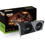 INNO3D GeForce RTX 4060 Twin X2 V2 grafische kaart DLSS 3, 3x DisplayPort, 1x HDMI 2.1