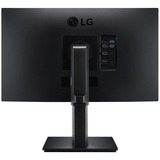 LG QHD IPS-monitor met Daisy Chain en USB Type-C 23.8"  Zwart, HDMI, DisplayPort, HDR 10, AMD FreeSync