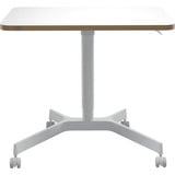 Leitz Ergo Mobiel Zit-Sta Bureau (80x60 cm) tafel Wit