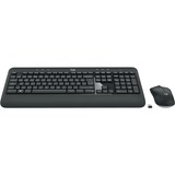 Logitech MK540 Advanced - Draadloze toetsenbord- en muiscombinatie, desktopset Donkergrijs, ES lay-out, 1000 dpi