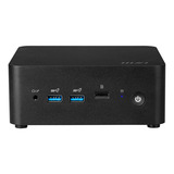 MSI Cubi NUC 1MG-272EU pc-systeem Zwart | Core 3 100U | Intel Graphics | 8 GB | 512 GB SSD