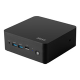 MSI Cubi NUC 1MG-272EU pc-systeem Zwart | Core 3 100U | Intel Graphics | 8 GB | 512 GB SSD