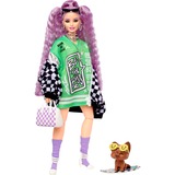Mattel Barbie Extra met racecar jacket Pop 