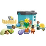 PLAYMOBIL Junior - Dierenpension met voedseldispenser Constructiespeelgoed 71690