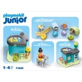 PLAYMOBIL Junior - Dierenpension met voedseldispenser Constructiespeelgoed 71690