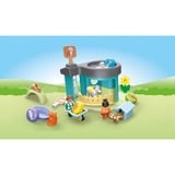 PLAYMOBIL Junior - Dierenpension met voedseldispenser Constructiespeelgoed 71690