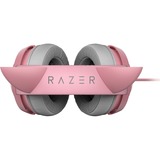Razer Kraken Kitty V2 Pro RGB gaming headset Roze