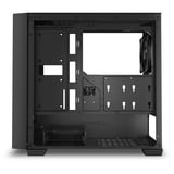 Sharkoon Sharkoon J1000  ARGB    mATX midi tower behuizing Zwart | 3x USB-A | RGB | Window