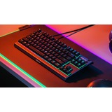 SteelSeries Apex 3 TKL RGB gaming toetsenbord Zwart, US lay-out (QWERTY), SteelSeries Whisper-Quiet, 80% (TKL)	