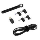 Targus 90 W Legacy accessoireset (DC-kabel naar tip + 5 tips + opberghouder) adapter Zwart, voor Targus dockingstations