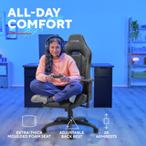 Trust GXT 723 Ruya Comfortabele stoffen gamingstoel Grijs