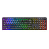Trust GXT 868 Torix Premium draadloos mechanisch RGB gaming toetsenbord Zwart, US lay-out (QWERTY), Huano White, 100%
