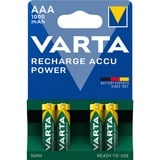 VARTA HR03 NiMH AAA oplaadbare batterij 4 stuks