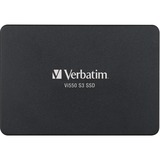 Verbatim    2TB  525/560MB Vi550 S3   SA3 VER SSD Zwart, 49354, SATA 6 Gb/s, 2,5"