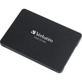 Verbatim    2TB  525/560MB Vi550 S3   SA3 VER SSD Zwart, 49354, SATA 6 Gb/s, 2,5"