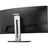 ViewSonic UWQHD Curved Docking Monitor VG3456C 34" UltraWide Zwart (mat), 1x DisplayPort, 2x HDMI, 1x USB-C, 4x USB-A, 1x RJ-45