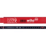 Wiha Duimstok LongLife Plus Composite 2m meetlat Rood/zwart