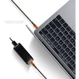 Xtorm Xtreme USB naar USB-C kabel 60W Oranje/zwart, 1,5 meter