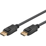 goobay DisplayPort 1.4 Kabel Zwart