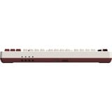 8BitDo Famicom Bundel, gaming toetsenbord Beig/rood, US lay-out, Kailh Box White, USB / 2,4 GHz / Bluetooth