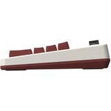 8BitDo Famicom Bundel mechanisch gaming toetsenbord Beige, US lay-out (QWERTY), Kailh Box White, 80% (TKL)	, USB / 2,4 GHz / Bluetooth